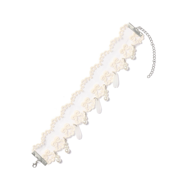 Ivory Teardrop Chocker