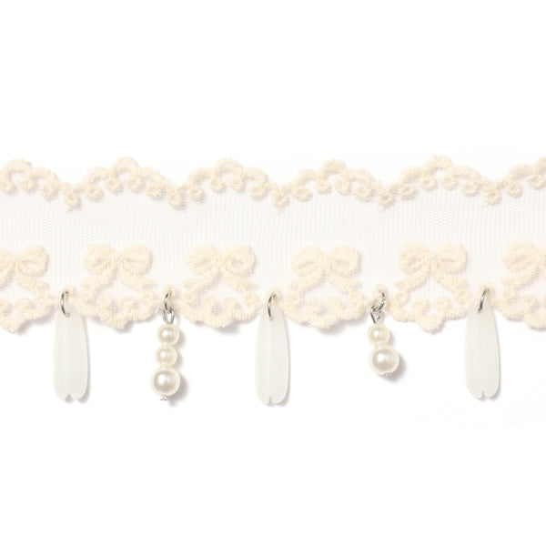 Ivory Teardrop Chocker