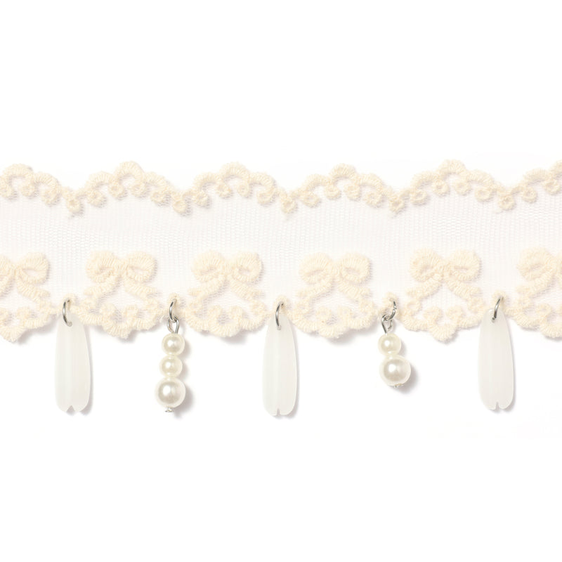 Ivory Teardrop Chocker