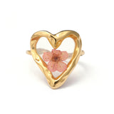 Spring Garden Ring in Pink