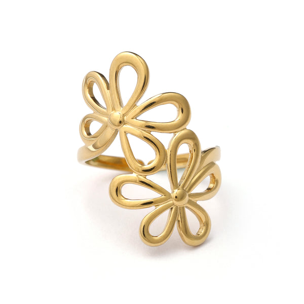 Flower Twist Ring