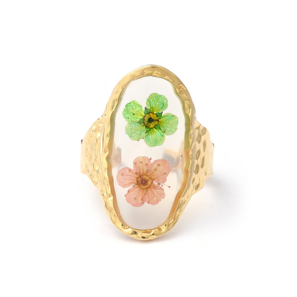 Spring Garden Ring in Double Flower
