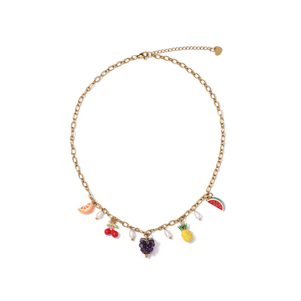 Summer Fruit Necklace