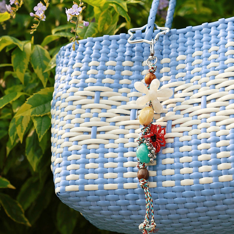 Beach Garden Keychain Bag Charm