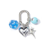 Fantastic Roll in Mango Keychain Bag Charm