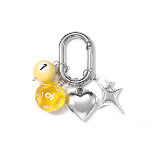 Fantastic Roll in Ocean Keychain Bag Charm