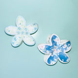 Frangipani Claw in Blue