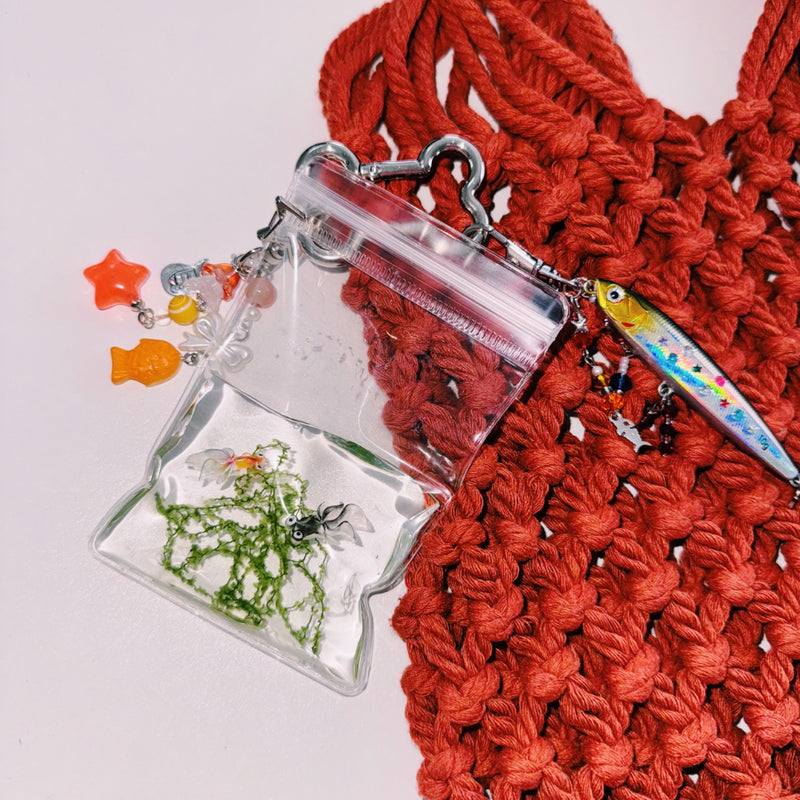 Marine Creature Bag Charm Keychain