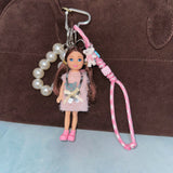 Play Dress Up Bag Charm Keychain
