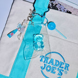 Fizzy Fun Keychain Bag Charm in Blue