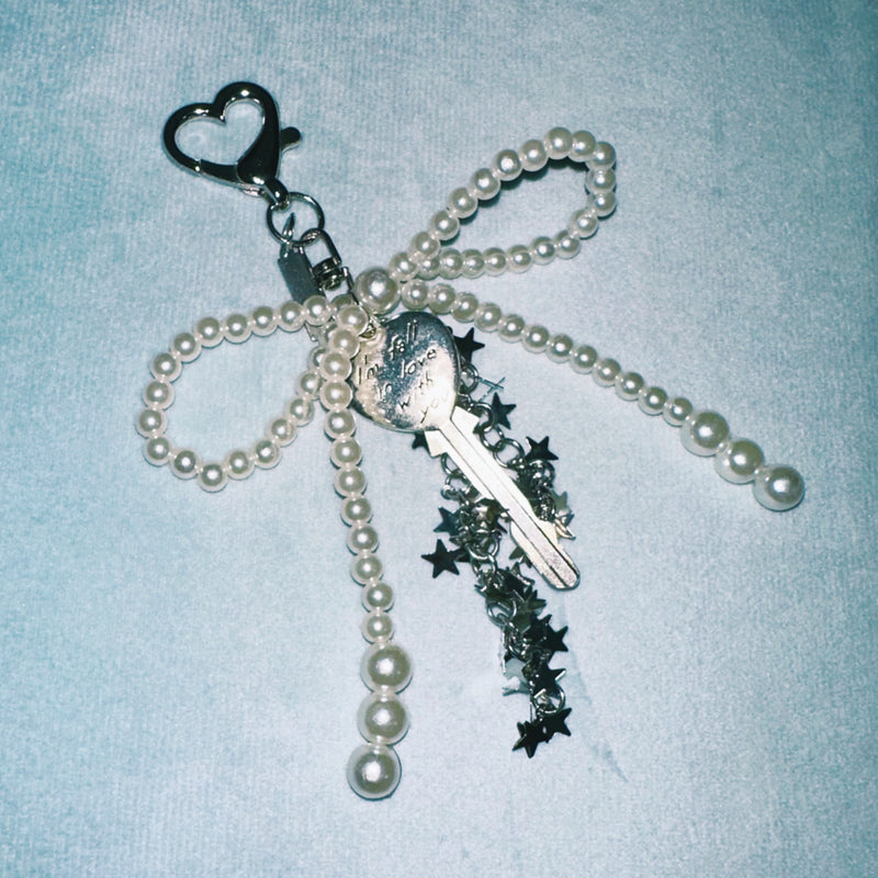 90s Disco Bag Charm Keychain