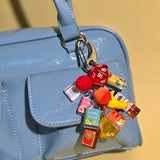 Summer Date Night Keychain Bag Charm
