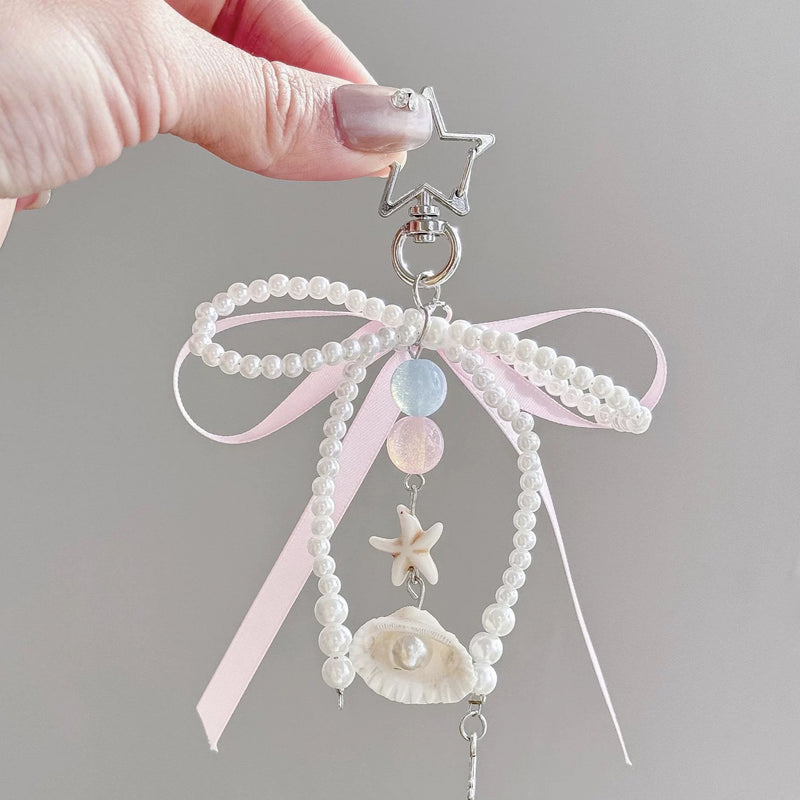 Beach Girl Keychain Bag Charm