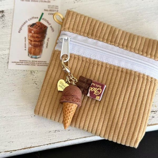 Chocolate Delight Keychain Bag Charm