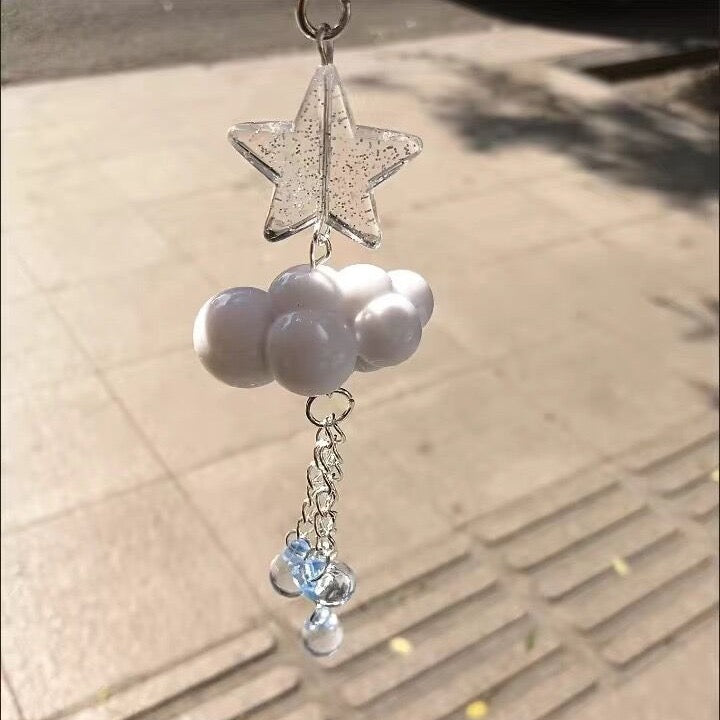Rainy Day Keychain Bag Charm