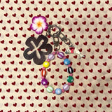Hawaiian Dance Keychain Bag Charm