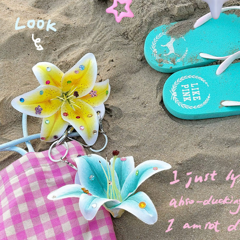 Blooming Dream Keychain Bag Charm