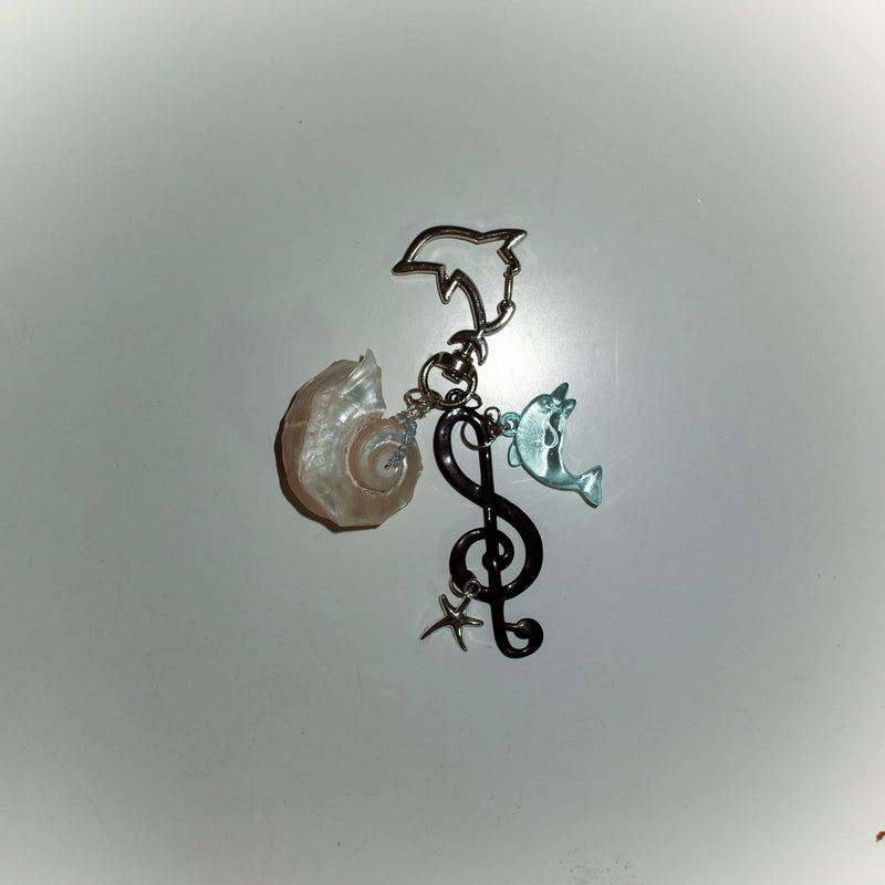 Ocean Vibe Keychain Bag Charm