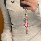 Hawaiian Dance Keychain Bag Charm