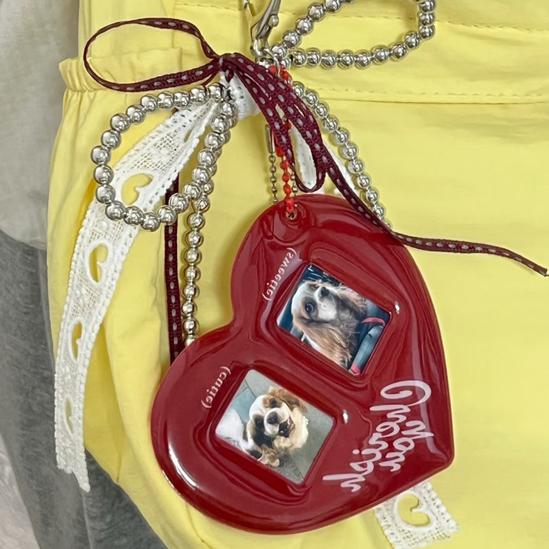 Cherish you Keychain Bag Charm
