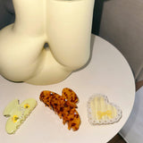 Bowknot Hair Claw in Tea