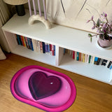 Cupid  Innovative Quick Dry Bath Mat in Strawberry