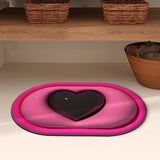 Cupid  Innovative Quick Dry Bath Mat in Strawberry