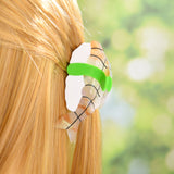 Shrimp Sushi Hair Claw in White