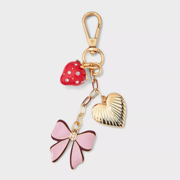 Dress up Party Bag Charm Keychain