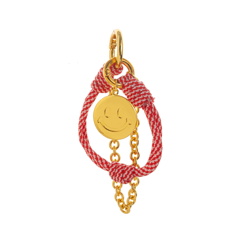 Smilie Bag Charm Keychain