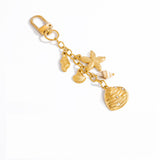 Fishing Cabinet Bag Charm Keychain