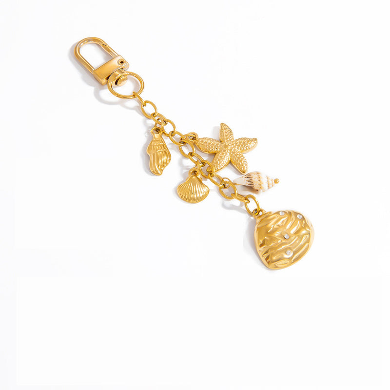 Fishing Cabinet Bag Charm Keychain