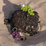 French Summer Grape Bag Charm Keychain