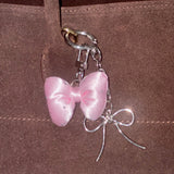 Rococco Dance Party in Pink Bag Charm Keychain