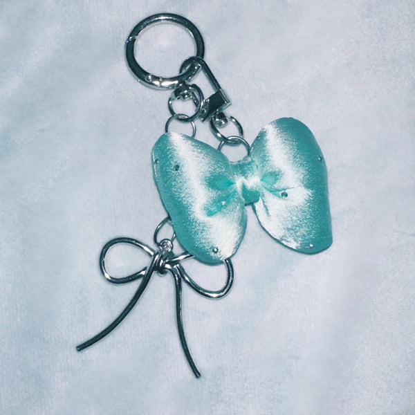 Rococco Dance Party in Mint Bag Charm Keychain