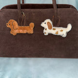 Woof Bag Charm Keychain