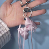 Dreamy Ribbon Bag Charm Keychain