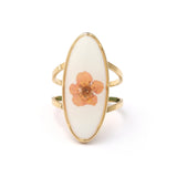 Spring Garden Ring in Oval