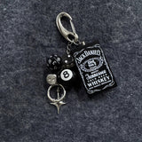 Jack-Daniels Disco-Dreamlet Bag Charm Keychain