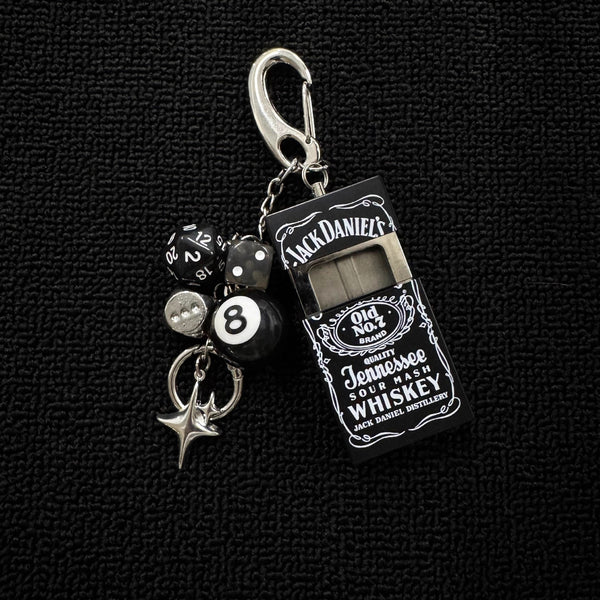 Jack-Daniels Disco-Dreamlet Bag Charm Keychain