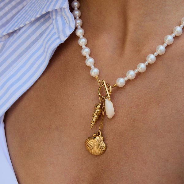 Afternoon Tea by the Beach Necklace