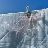Tie of Tenderness Bag Charm Keychain