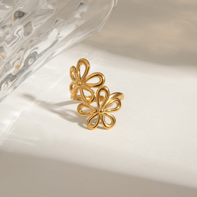 Flower Twist Ring