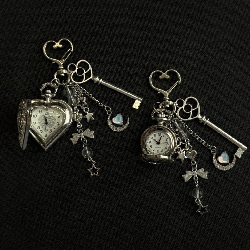 Sailor Moon Heart Locket Bag Charm Keychain
