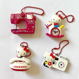 Kitty Family Bag Charm Keychain Set