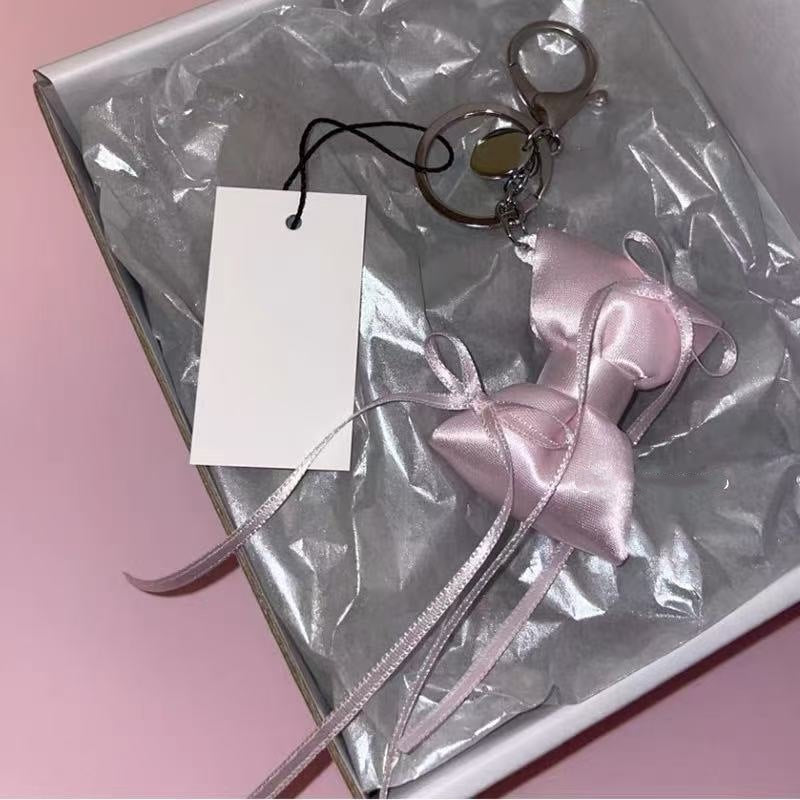 Dreamy Ribbon Bag Charm Keychain