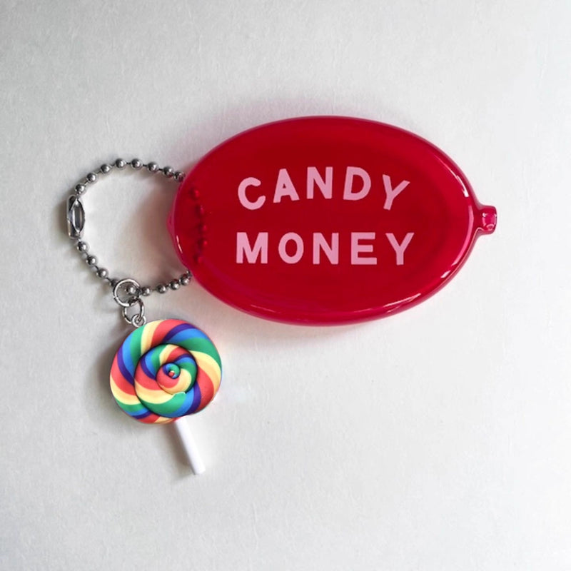 Candy Money Pocket Bag Charm Keychain
