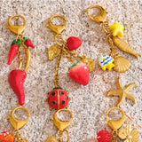 Hot Stuff Bag Charm Keychain