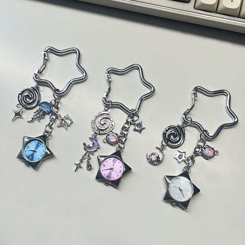 Sailor's Starry Time Bag Charm Keychain