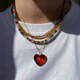 Heart Necklace in Sweet Day